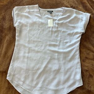 Elegant Lavender V-Neck Women's Top